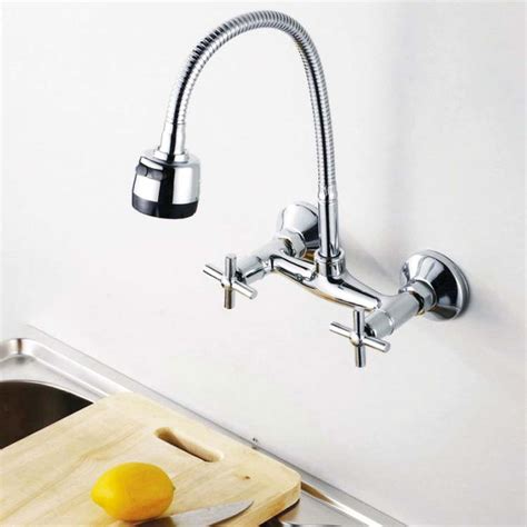 These classic kitchen faucets are available in a wide variety of sizes and styles. Picking Nice Wall Mount Kitchen Faucet - Ellecrafts
