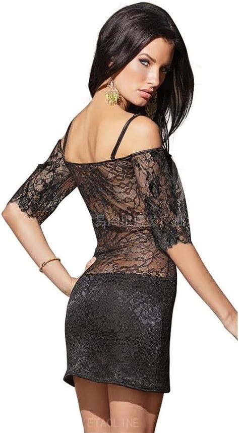 Women S Lingerie UnderwearSleeveless Skirt With Lace Collar Sexy Lace