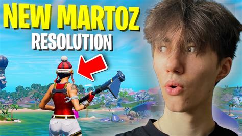 How To Get Faze Martoz New Stretched Resolution In Fortnite Best