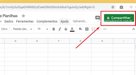 Compartilhar Planilha Do Google Planilhas Ninja Do Excel