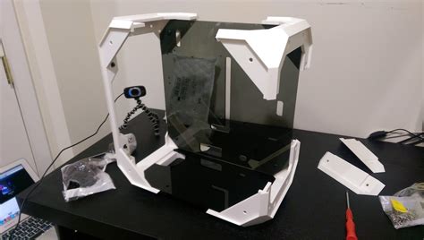 Node 3d Printed Pc Case Case Assembly 3dprinting
