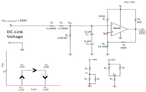 5 The Designed Overvoltage Fault Detection Circuit Including The