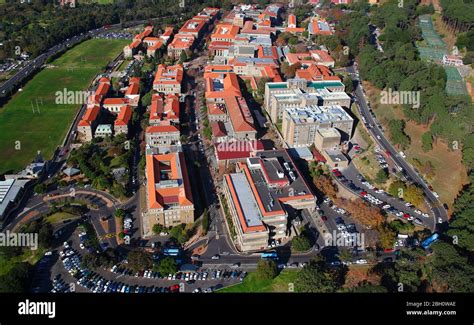 Aerial Photo Of University Of Cape Town Stock Photo Alamy