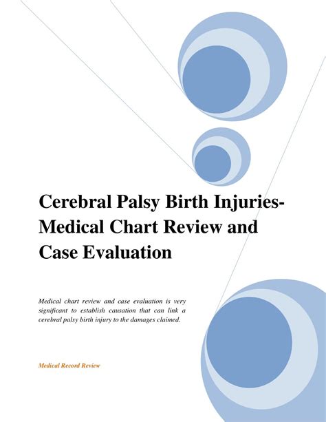 Cerebral Palsy Birthinjuries Medicalchartreviewandcaseevaluation