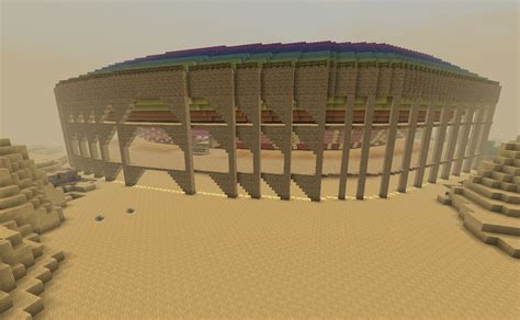 Rainbow Colosseum By Kyidyl Minecraft On Deviantart