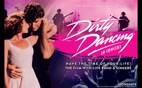 Dirty Dancing In Concert To Perform At The Buddy Holly Hall November