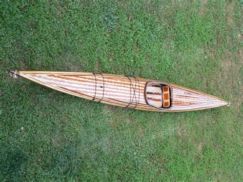 Petrel Wood Strip Kayak Finewoodworking