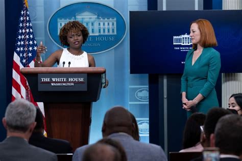 Karine Jean Pierre White House Names First Black Press Secretary