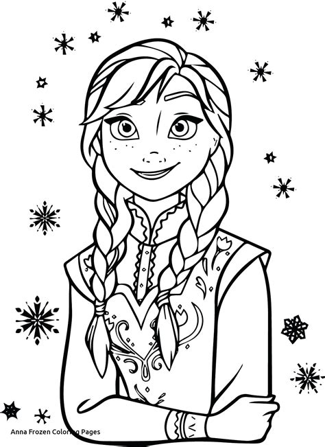 Coloring Pages Elsa And Anna Drawing With Colour