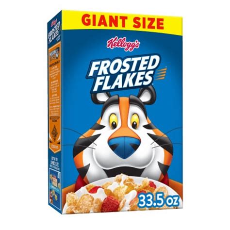 Kelloggs Frosted Flakes Original Cold Breakfast Cereal Giant Size 33