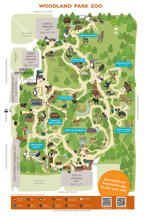 Woodland Park Zoo Seattle Wa Zoo Map And Architecture