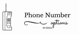 Phone Number options in India - Mobile, Toll-Free, Land-line & more