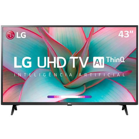 Smart TV 4K 43 LG LED UHD 43UN7300PSC HDR 3 HDMI 2 USB Schumann