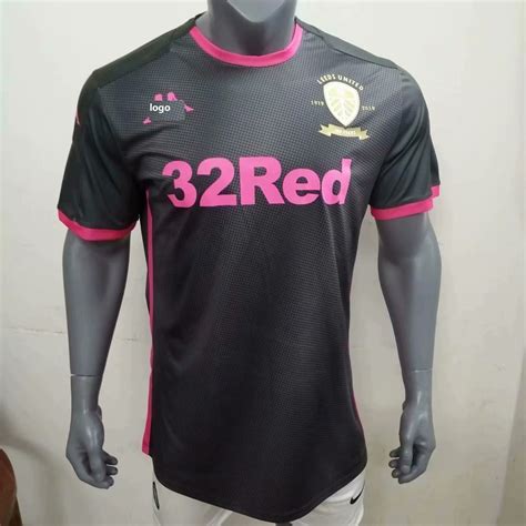 19 20 Player Version Leeds United Adult Soccer Jersey Football Shirt