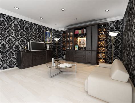 3d Simple Living Room Interior Design Turbosquid 1463296