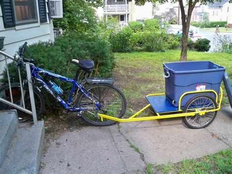 Design your own bike trailer, construct it and show us how much stuff you can haul!. 23 best images about Bicycle trailer DIY on Pinterest | Bike trailers, Cargo trailers and Colin ...