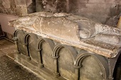 Shrewsbury Abbey Photo, Roger de Montgomery tomb