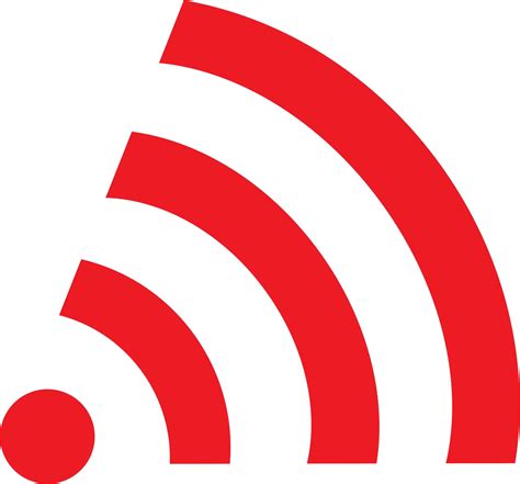 Wifi Icon Red PNG Image - PurePNG | Free transparent CC0 PNG Image Library