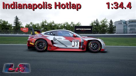 Bmw M Gt Hotlap Setup Indianapolis Assetto Corsa