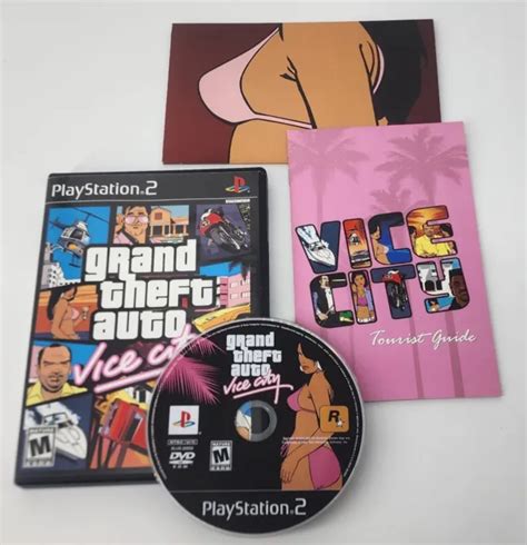 Gta Grand Theft Auto Vice City Sony Playstation Ps Complete W Manual Map Picclick