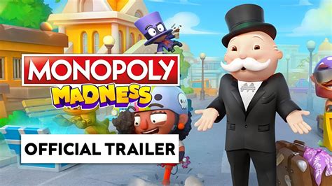 Monopoly Madness Sannonce 🎲 Official Trailer Youtube