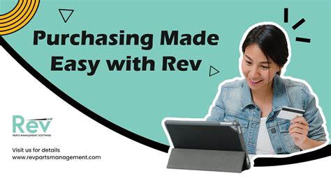 Purchasing Made Easy With Rev Parts Youtube