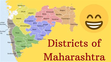 36 Districts Of Maharashtra List Of Districts In Maharashtra Youtube