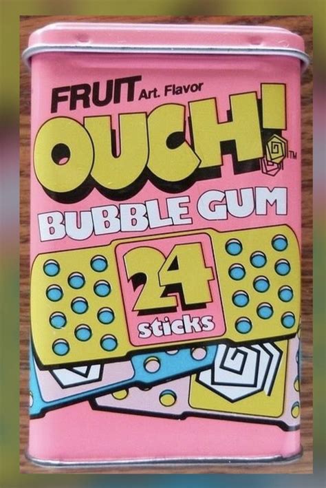Nostalgic Ouch Bubble Gum