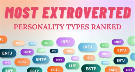 The Most Extroverted Personality Types Ranked So Syncd