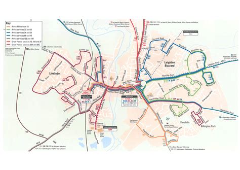 Bus Routes & Map - Southern Leighton Buzzard