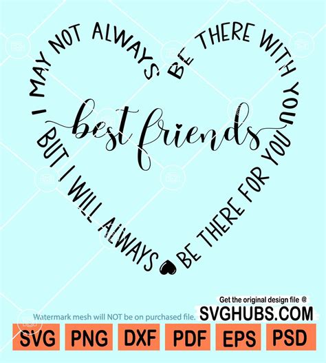 Best Friends Svg File Best Friends Quote Svg Best Friends Shirt Svg