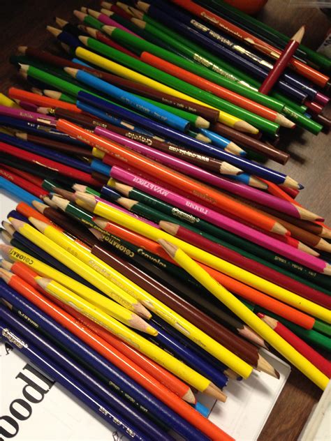 Free Images Writing Pencil Creative Group Equipment Color