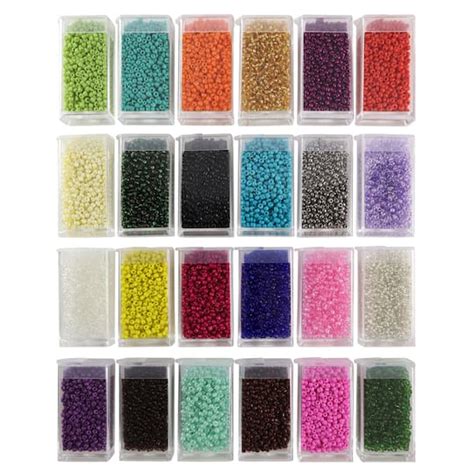 Assorted Glass Seed Beads By Bead Landing® Michaels