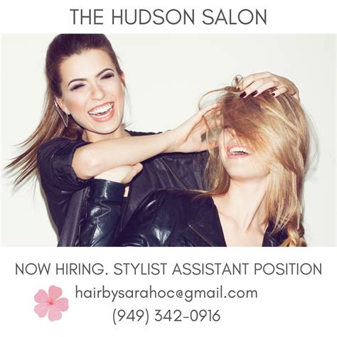 Hair Stylist Assistant The Hudson Salon And Spa Laguna Beach Laguna