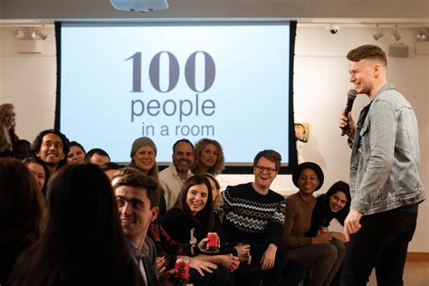 100 People In A Room A Social Experiment Comedy Show Things To Do In