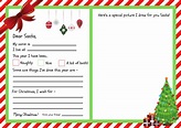 Letters to Santa Templates {Free Printables} - Super Busy Mum
