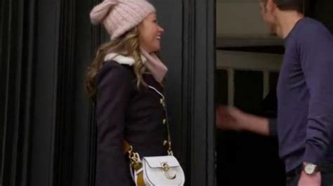 White Little Bag Worn By Liza Miller Sutton Foster In Younger Season