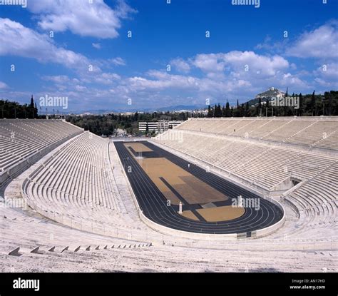 The Stadion Olympic Stadium 1896 Athens Greece Stock Photo Alamy