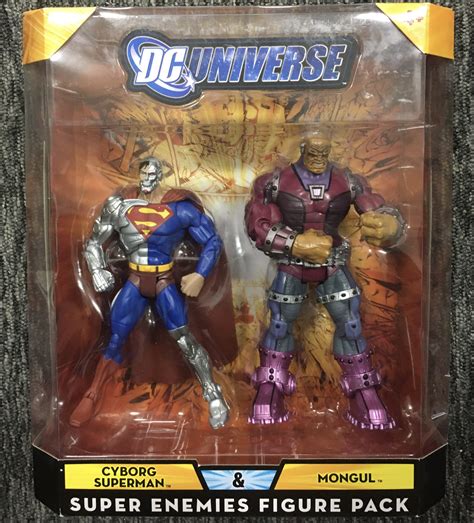 Dc Universe Cyborg Superman And Mongul Super Enemies Action Figure