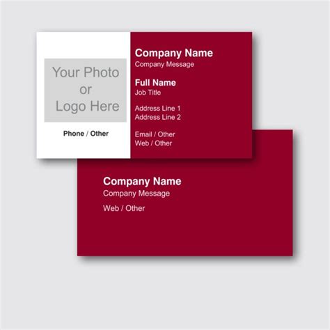 Affordable Standard Business Cards Custom Standard Business Cards Page