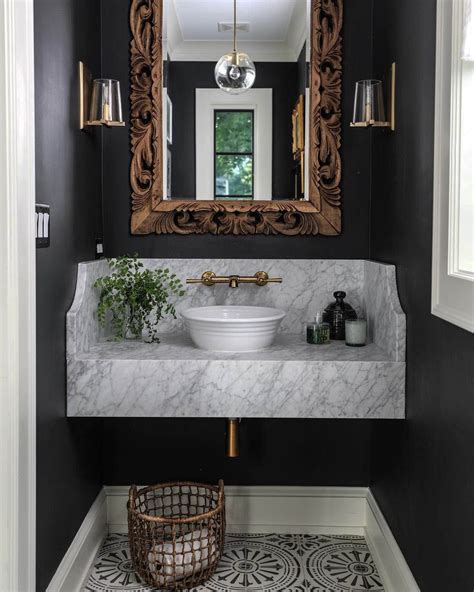 10 Pretty Powder Rooms Bathroom Trends Big Bathrooms Powder Room Design