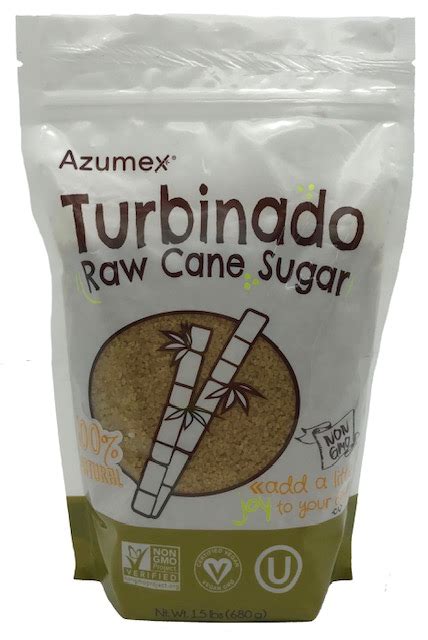 Turbinado Raw Cane Sugar 100 Natural By Azumex