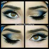 Gold Eye Makeup Photos