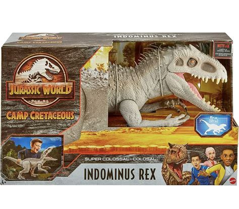 Buy At Home Jurassic World Camp Cretaceous Isla Nublar Super Colossal Indominus Rex Dinosaur 35