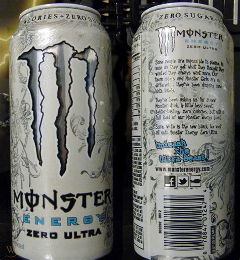 Monster Energy Drink Zero Ultra 16 Ounce Cans Case Of 24 0