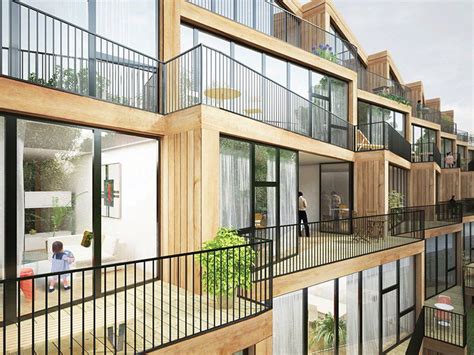 Nl Architects Studyo Design Affordable Housing Complex For Frankfurt