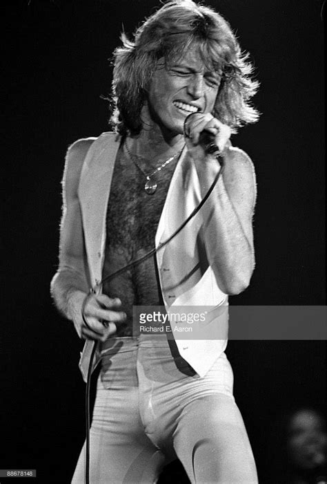 Andy Gibb Performs On Stage At The Felt Forum In 1979 In New York