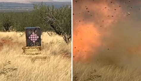 Forest Service Releases Video Of Arizona Man Starting Giant Wildfire With Gender Reveal