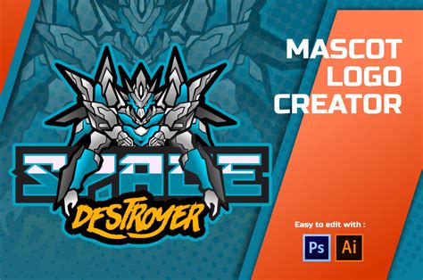 E Sports Logo Creator 9 Creative Illustrator Templates Creative