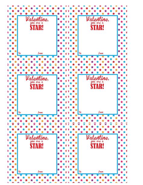 The Larson Lingo Starburst Valentine Ideas Free Printable